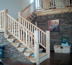Pine Handrails and Posts